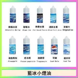 藍冰系列電子煙主機小煙油30ml（4%）